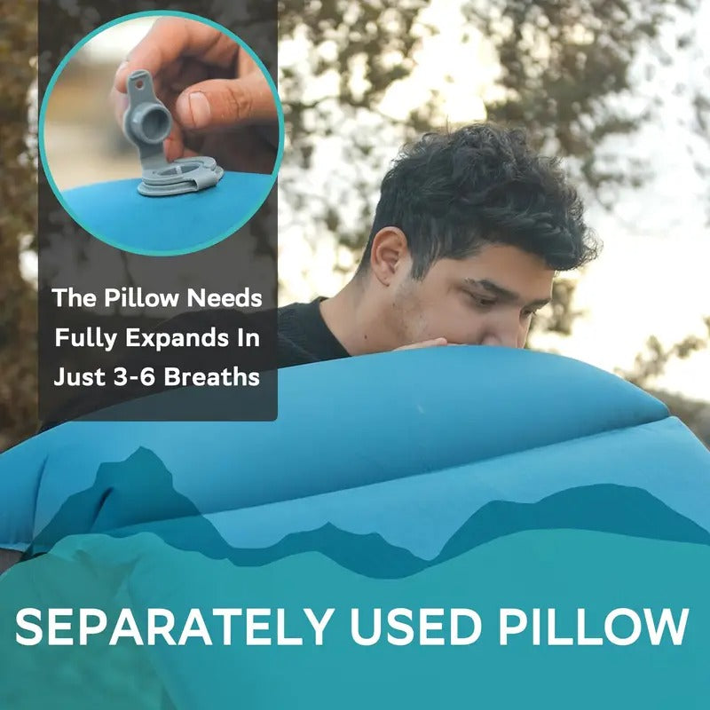 Self-Inflating Sleeping Pad Camping Camping & Hiking - Tophatter Daily Deals