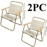 Folding Chairs Set of 2 Steel Frame Folding Chairs & Stools - Tophatter Daily Deals