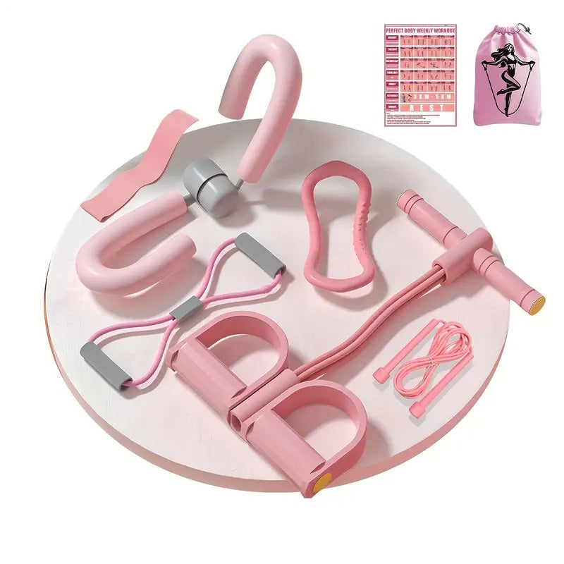 Yoga Pilates Fitness Set with Accessories (8pcs) Fitness - Tophatter Daily Deals
