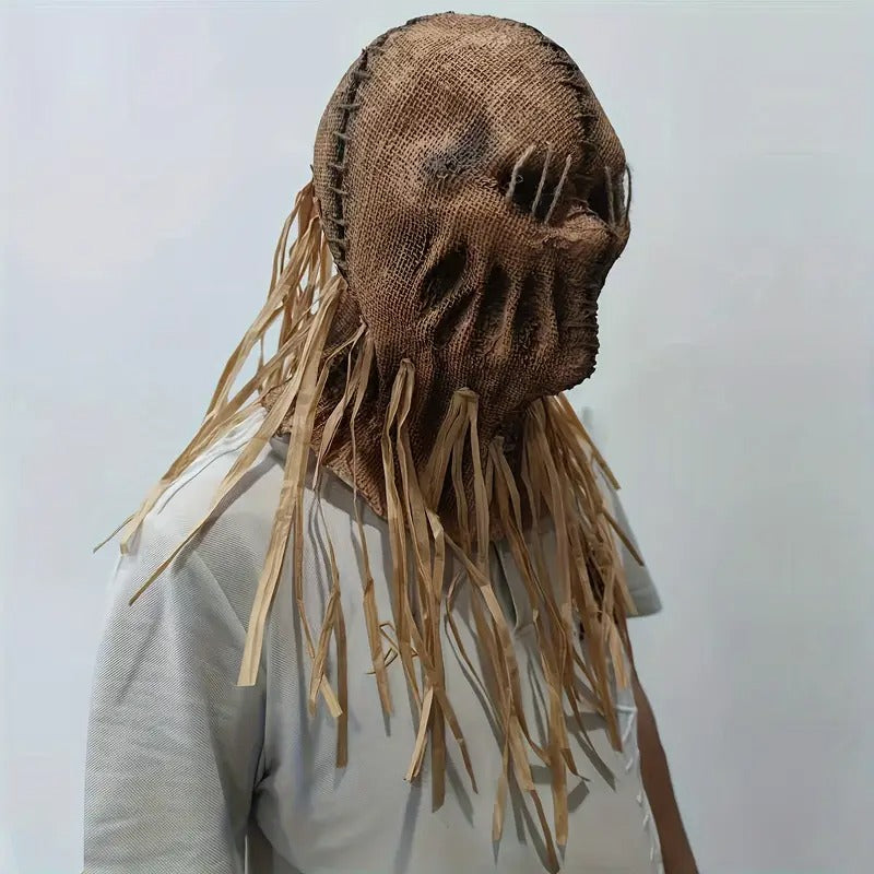 Horror Mask Scarecrow Style Halloween Costume Halloween - Tophatter Daily Deals