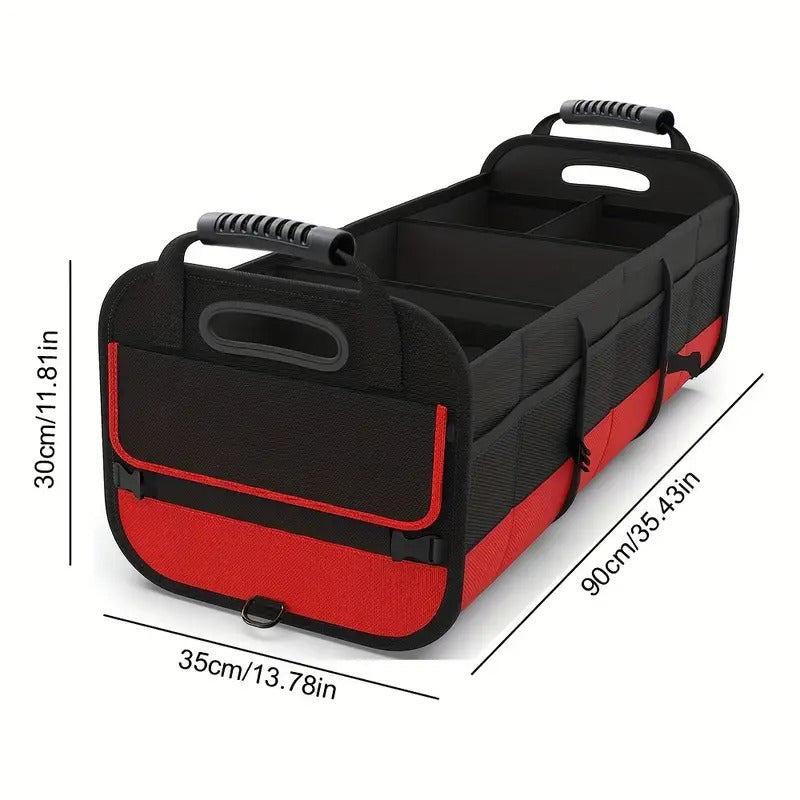 Foldable SUV Organizer Box Car Storage - Tophatter Daily Deals