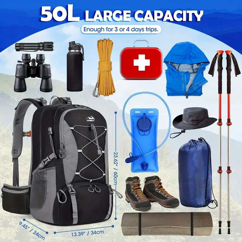 Hiking Backpack Outdoor Travel Daypack Home & Garden > Travel > Backpacks - Tophatter Daily Deals