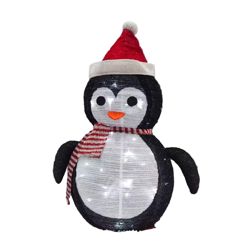 Christmas Penguin Decorative Light White Glow Christmas - Tophatter Daily Deals