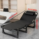 Sun Lounge Bed with Adjustable Recline Outdoor Recreation > Camping > Camp Furniture - Tophatter Daily Deals