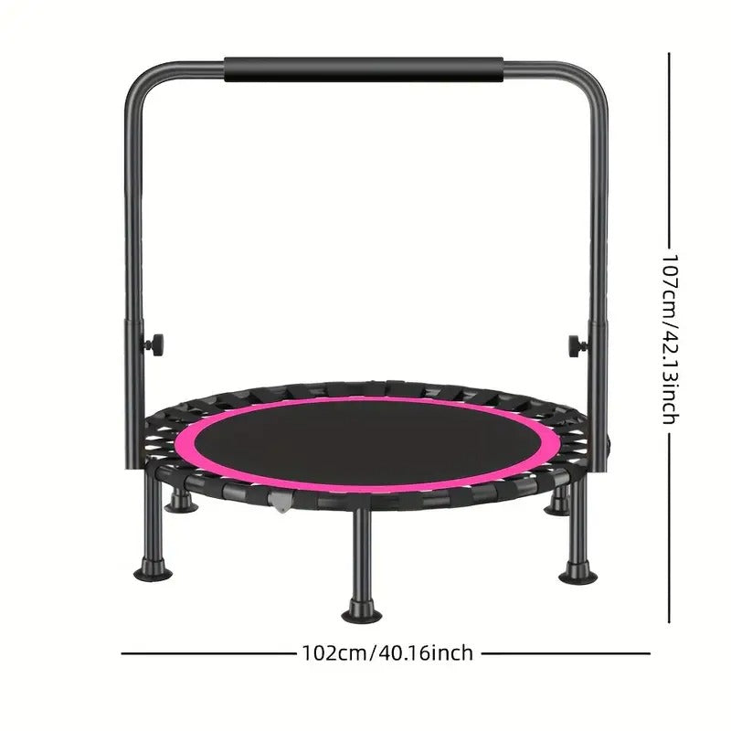 Mini Trampoline with Safety Pad Trampolines - Tophatter Daily Deals