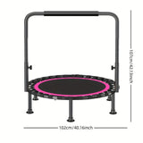 Mini Trampoline with Safety Pad Trampolines - Tophatter Daily Deals