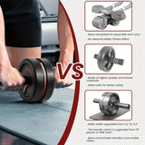 Ab Roller Wheel for Core and Arm Training Fitness, Health and Wellbeing > Gym Equipment - Tophatter Daily Deals
