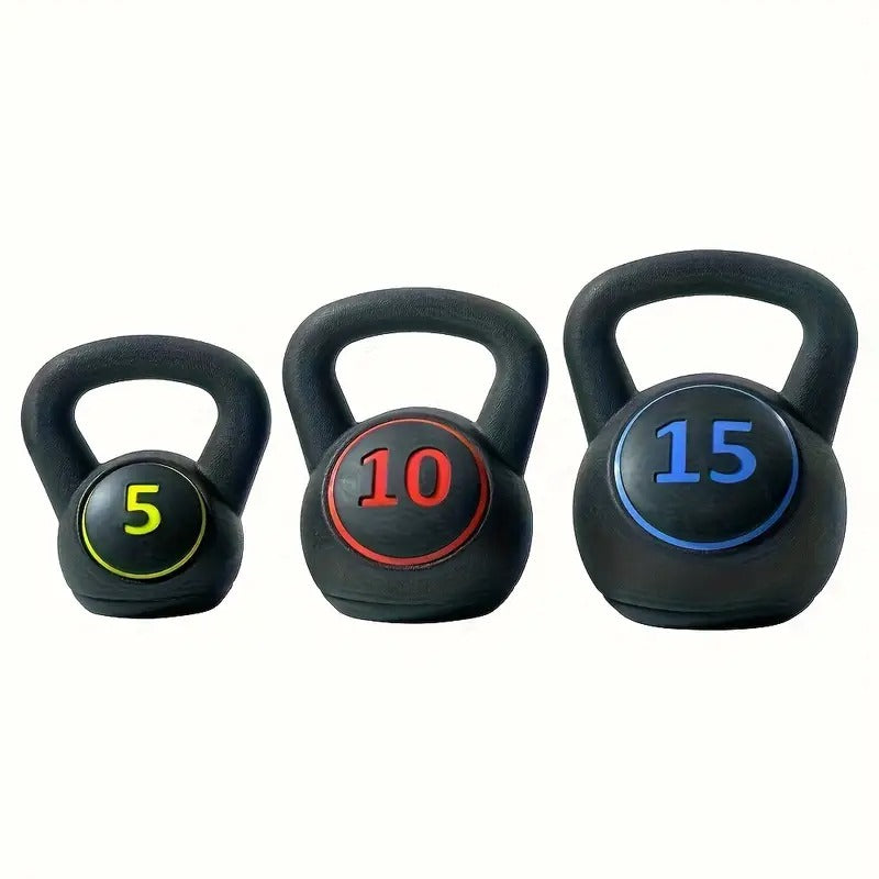 Kettlebell Set Strength Training Dumbbell Kit Free Weights - Tophatter Daily Deals