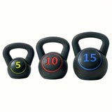 Kettlebell Set Strength Training Dumbbell Kit Free Weights - Tophatter Daily Deals