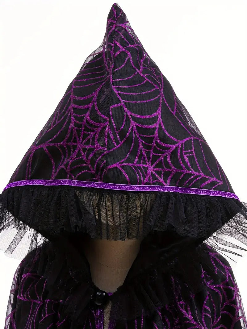 Halloween Hooded Cape Cloak for Girls Halloween - Tophatter Daily Deals
