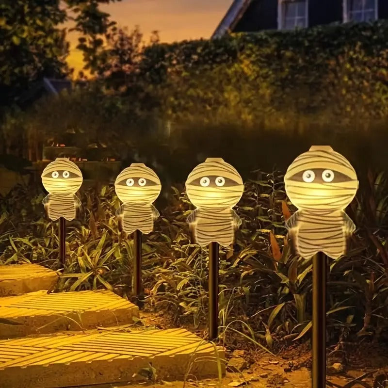 Halloween Solar Mummy Stake Light Decoration Halloween - Tophatter Daily Deals