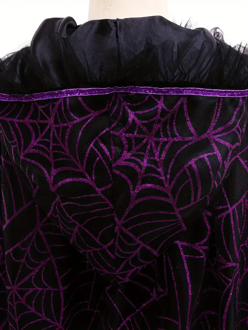 Halloween Hooded Cape Cloak for Girls Halloween - Tophatter Daily Deals