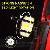 Magnetic Portable LED Work Light Rechargeable Auto Accessories > Tools - Tophatter Daily Deals