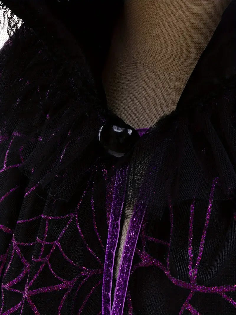 Halloween Hooded Cape Cloak for Girls Halloween - Tophatter Daily Deals