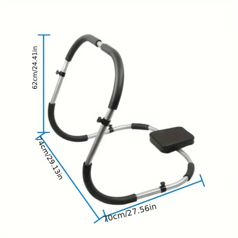 Abdominal Exerciser Iron Back Extension Bench with Cushion Fitness - Tophatter Daily Deals
