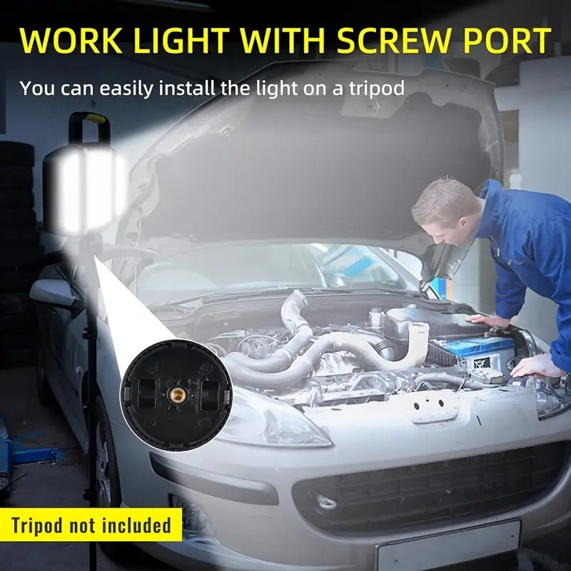 Magnetic Portable LED Work Light Rechargeable Auto Accessories > Tools - Tophatter Daily Deals