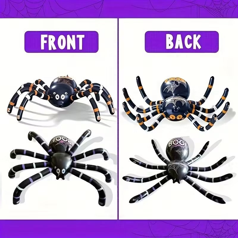 Halloween Inflatable Spider Ring Toss Game (7pcs) Halloween - Tophatter Daily Deals