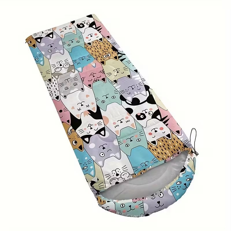 Cat Camping Sleeping Bag Lightweight Warm Quilt Outdoor Recreation > Camping > Sleeping Bags - Tophatter Daily Deals