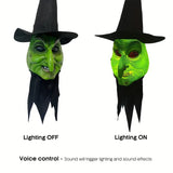 3D Halloween Witch Mask Lantern Hanging Decoration Halloween - Tophatter Daily Deals