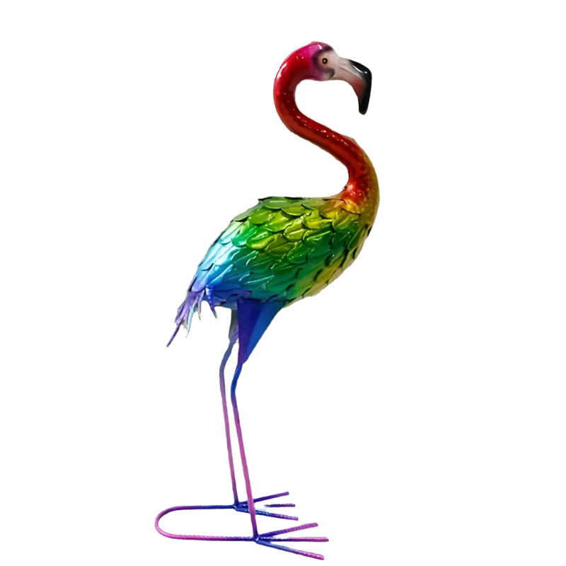 Garden Crane Statue Outdoor Heron Bird Sculpture Lawn Ornaments & Garden Sculptures - Tophatter Daily Deals