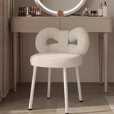 Vanity Stool with Bow Backrest Butterfly Design Chairs - Tophatter Daily Deals