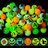 Glowing Halloween Bouncing Balls (48pcs) Baby & Kids > Baby & Kid's Toys > Activity Toys - Tophatter Daily Deals