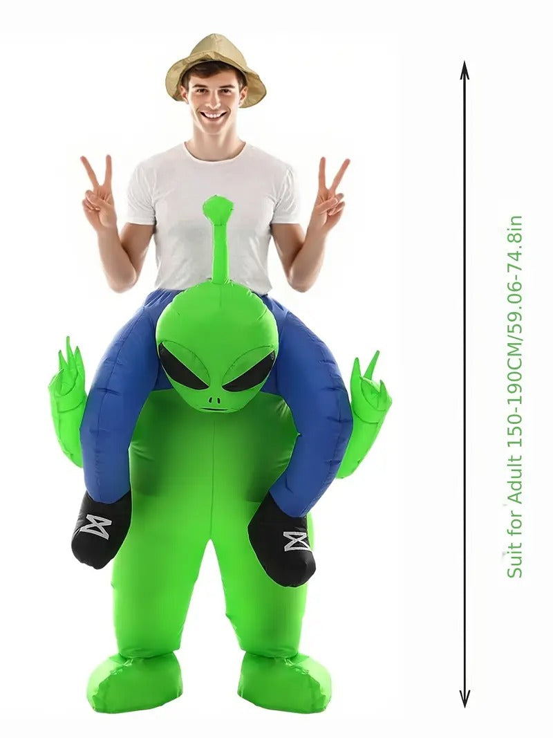 Men’s Alien Inflatable Costume for Halloween & Parties Halloween - Tophatter Daily Deals