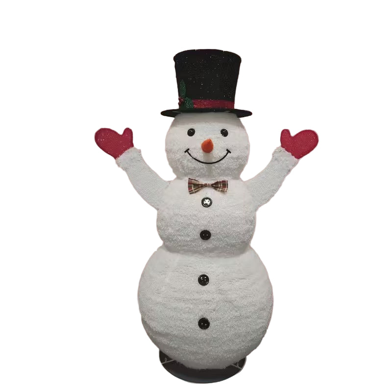 Gentleman Style Telescopic Snowman Christmas - Tophatter Daily Deals