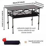 Iron Folding Camping Table Outdoor Recreation > Camping > Camp Furniture - Tophatter Daily Deals