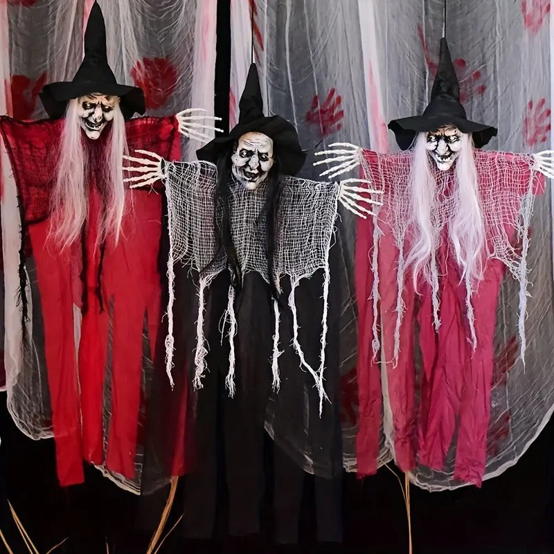 Halloween Witch Decoration for Outdoor Halloween - Tophatter Daily Deals