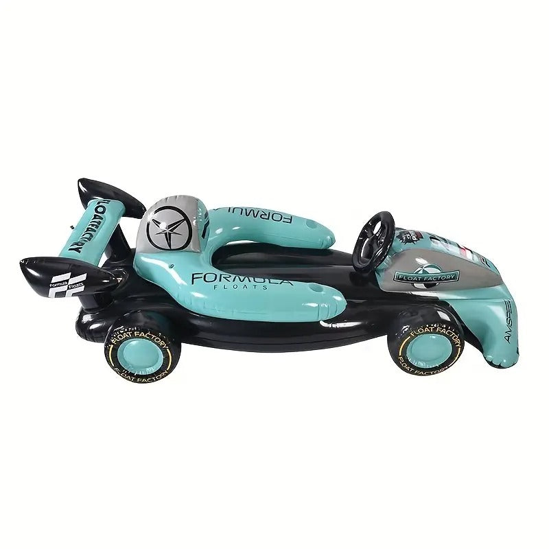 Inflatable F1 Racing Float with Seat Pool Floats & Loungers - Tophatter Daily Deals