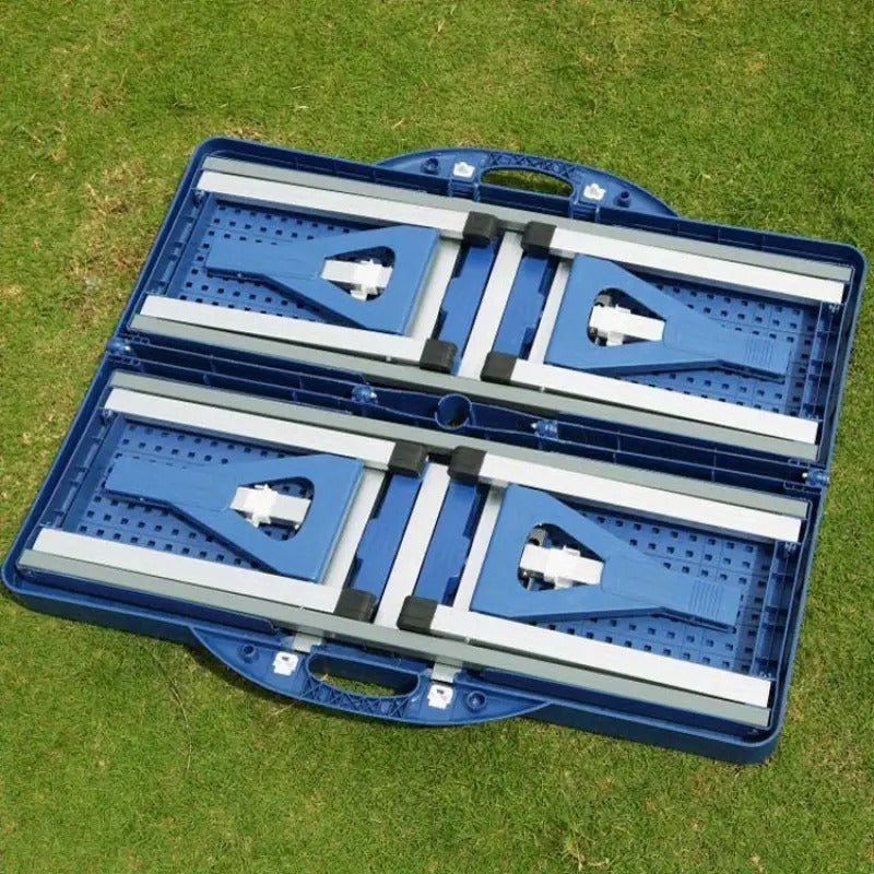 Folding Camping Table with Storage Mesh Outdoor Recreation > Camping > Camp Furniture - Tophatter Daily Deals