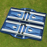 Folding Camping Table with Storage Mesh Outdoor Recreation > Camping > Camp Furniture - Tophatter Daily Deals