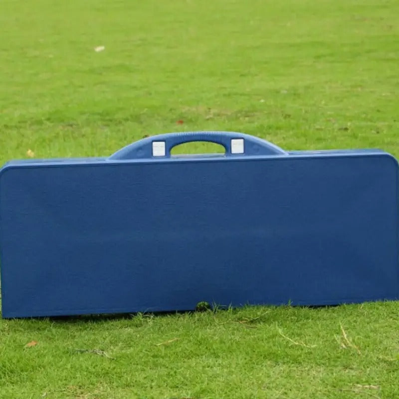 Folding Camping Table with Storage Mesh Outdoor Recreation > Camping > Camp Furniture - Tophatter Daily Deals