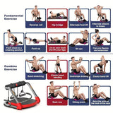 6-in-1 Abdominal Trainer with Elastic Rope Fitness - Tophatter Daily Deals