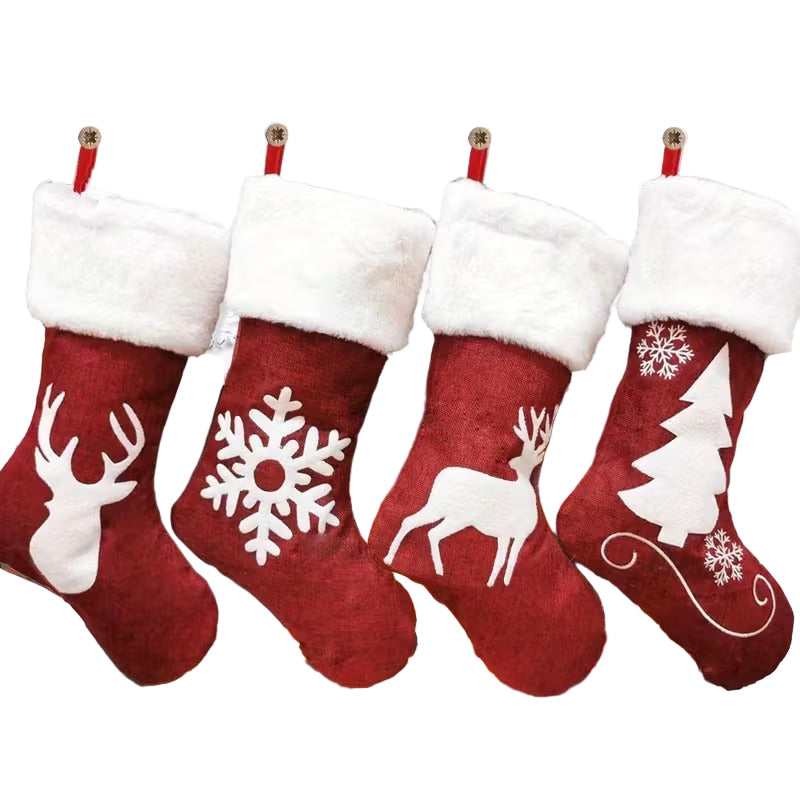Christmas Stocking Pendant Set (4pcs) Christmas - Tophatter Daily Deals