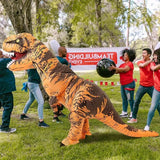 Adult T-Rex Dinosaur Inflatable Costume Halloween - Tophatter Daily Deals