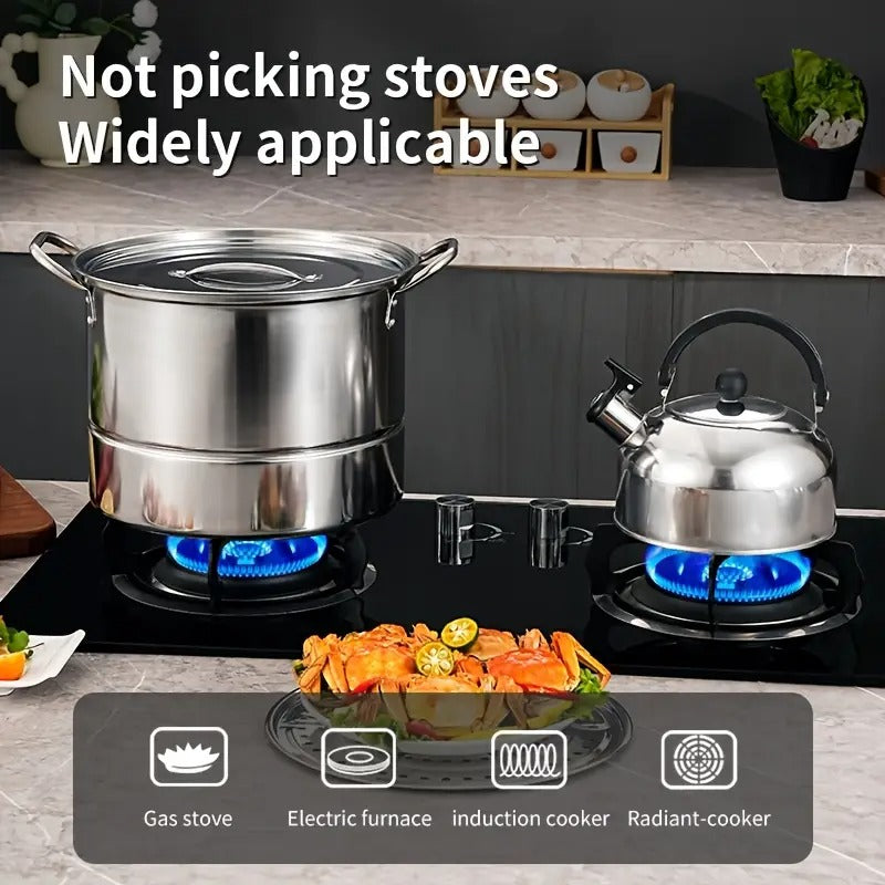 Camping Pot Set with Kettle Camp Cooking - Tophatter Daily Deals