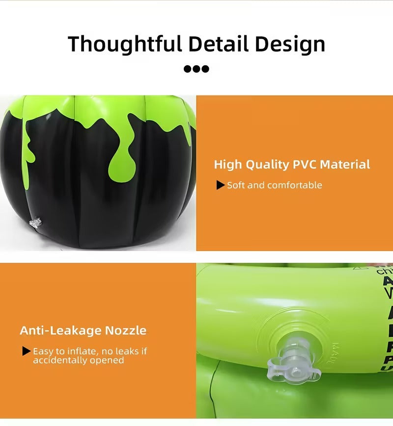 Inflatable Witch Party Cooler Halloween - Tophatter Daily Deals