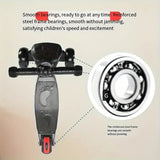 Kids Three-Wheel Foldable Scooter Riding Scooters - Tophatter Daily Deals