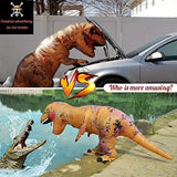 Adult T-Rex Dinosaur Inflatable Costume Halloween - Tophatter Daily Deals
