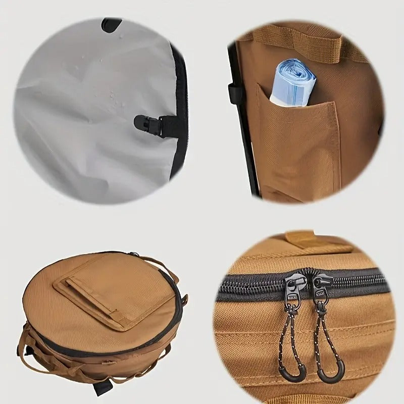 20L Ice Bucket with Handle Camping & Hiking - Tophatter Daily Deals
