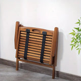 Camping Chair with Wooden Frame Furniture > Outdoor > Outdoor Chairs - Tophatter Daily Deals