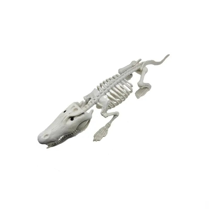 Crocodile Skeleton Halloween Garden Statue Halloween - Tophatter Daily Deals