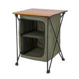 Storage Cabinet Table Camping Outdoor Recreation > Camping > Camp Furniture - Tophatter Daily Deals