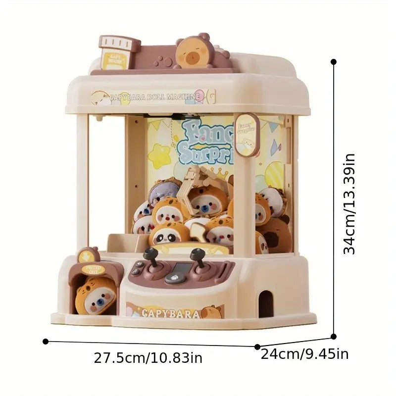 Capybara Toy Claw Machine with Plush Prizes Stuffed Animals - Tophatter Daily Deals