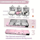 Snowboard Bag with Wheels and TSA Lock Winter Sports & Activities - Tophatter Daily Deals