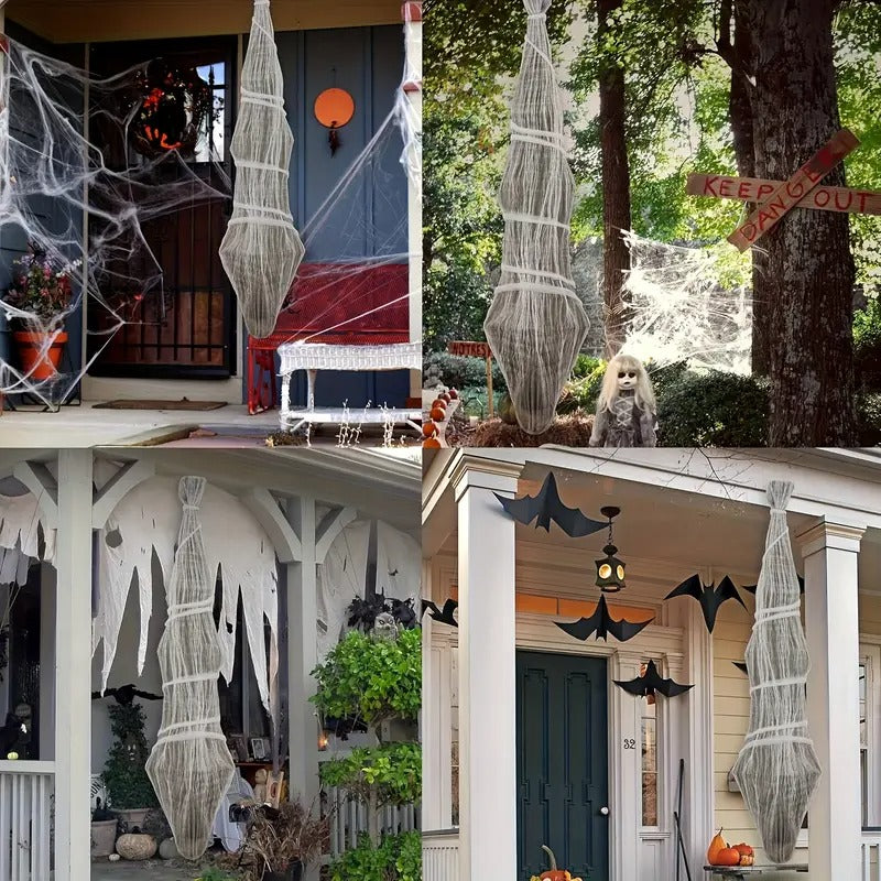 Halloween Hanging Cocoon Prop Halloween - Tophatter Daily Deals