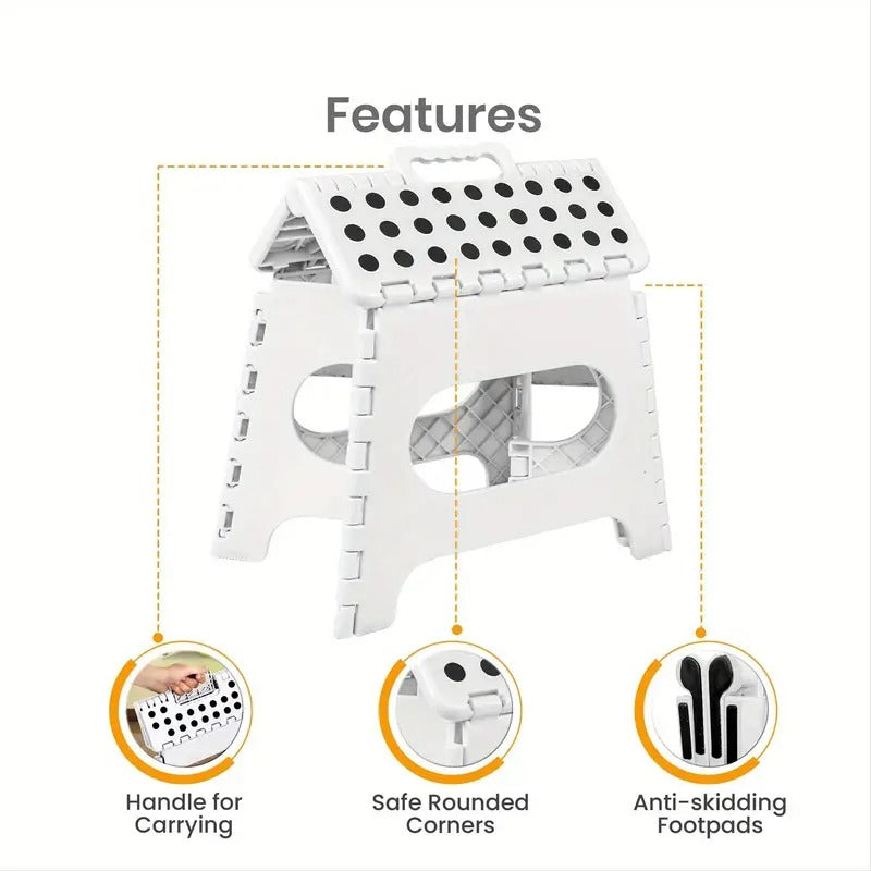 Folding Step Stool Portable Outdoor Recreation > Camping > Camp Furniture - Tophatter Daily Deals