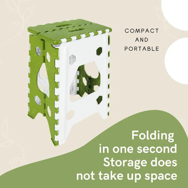 Portable Folding Stool Dark Green Outdoor Recreation > Camping > Camp Furniture - Tophatter Daily Deals
